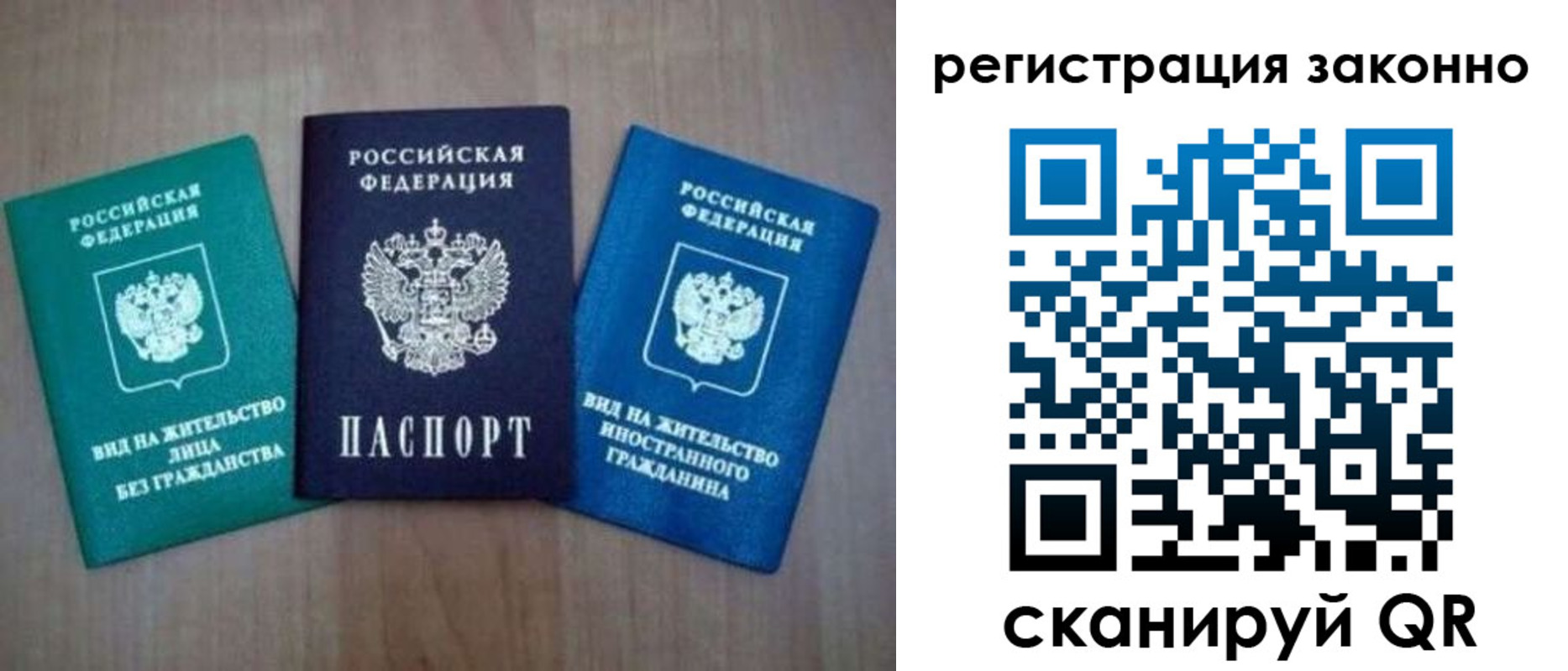 временная регистрация в квартире в Кубинке